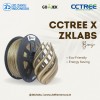 CCTree X ZKLabs 3D Filament Bronze Bahan Import dari USA